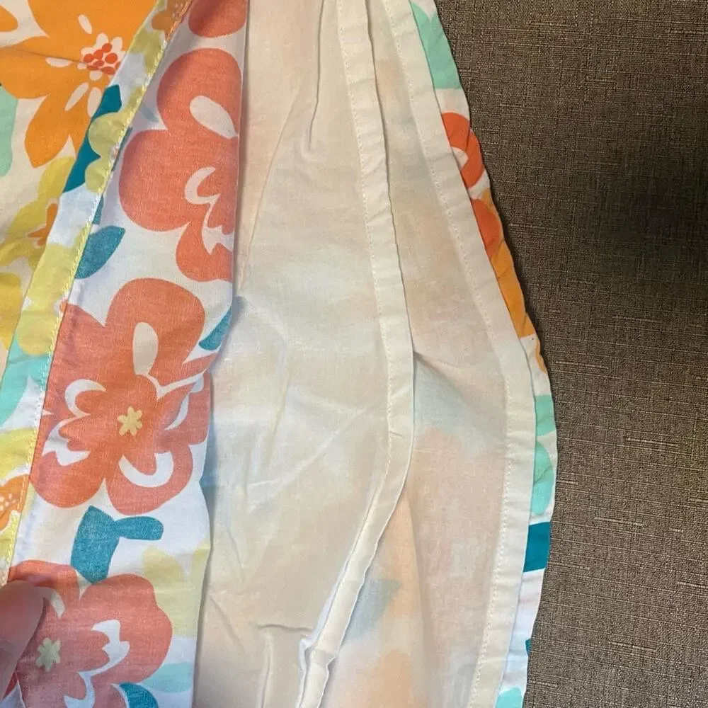 Gymboree Bright Floral Cotton Sundress Girls Size 5